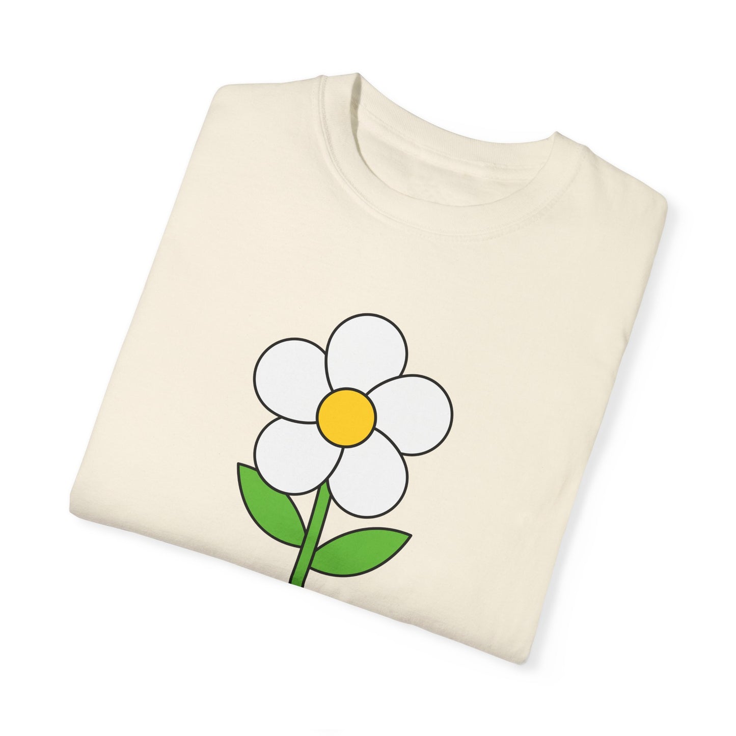 single flower t-shirt