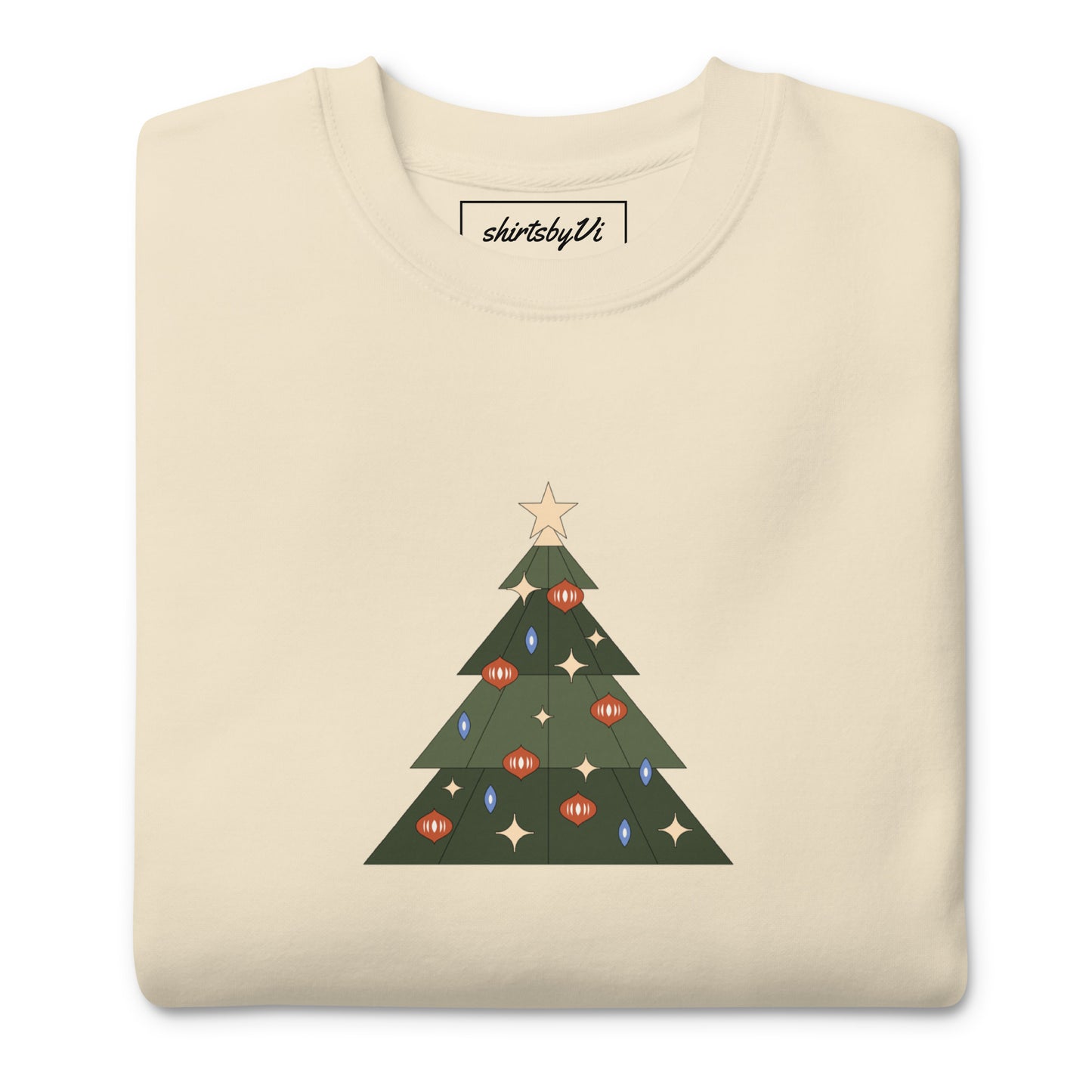 xmas tree sweatshirt
