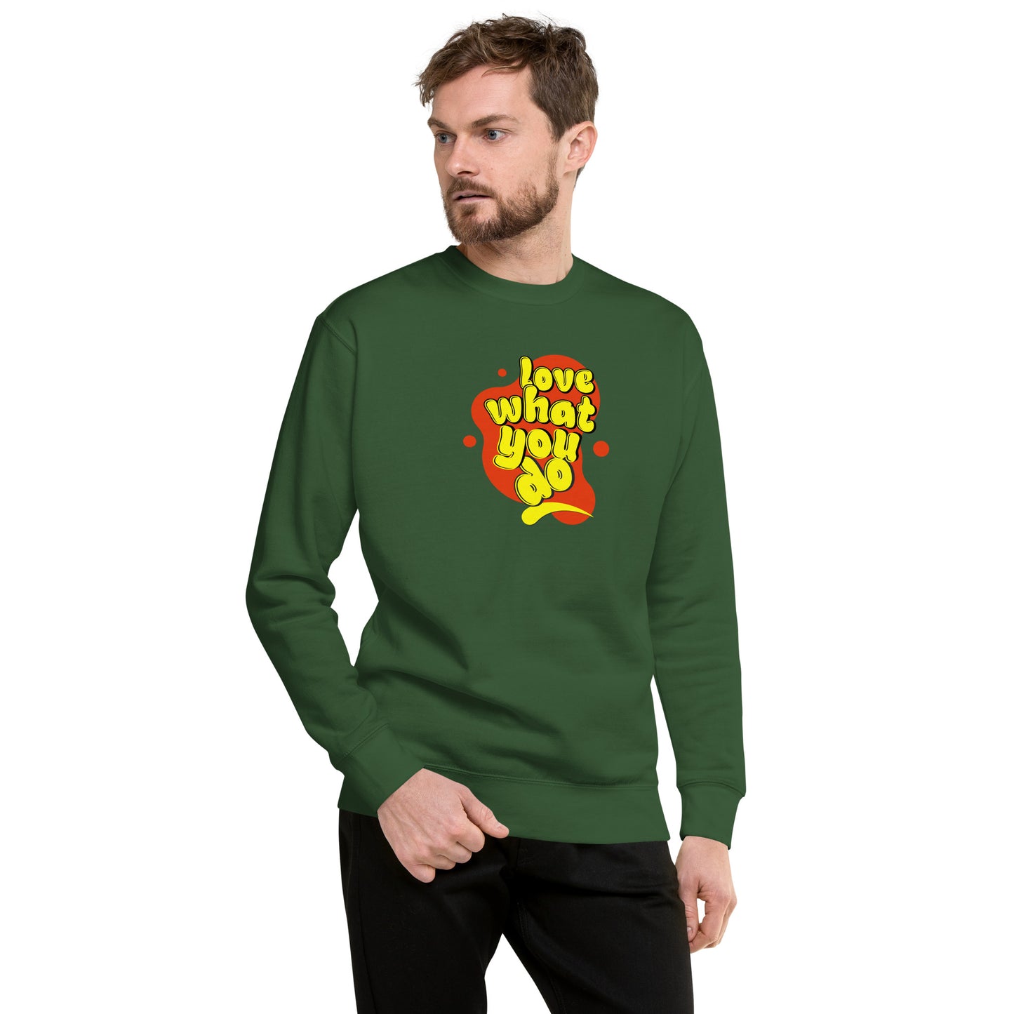 love what you do sweater