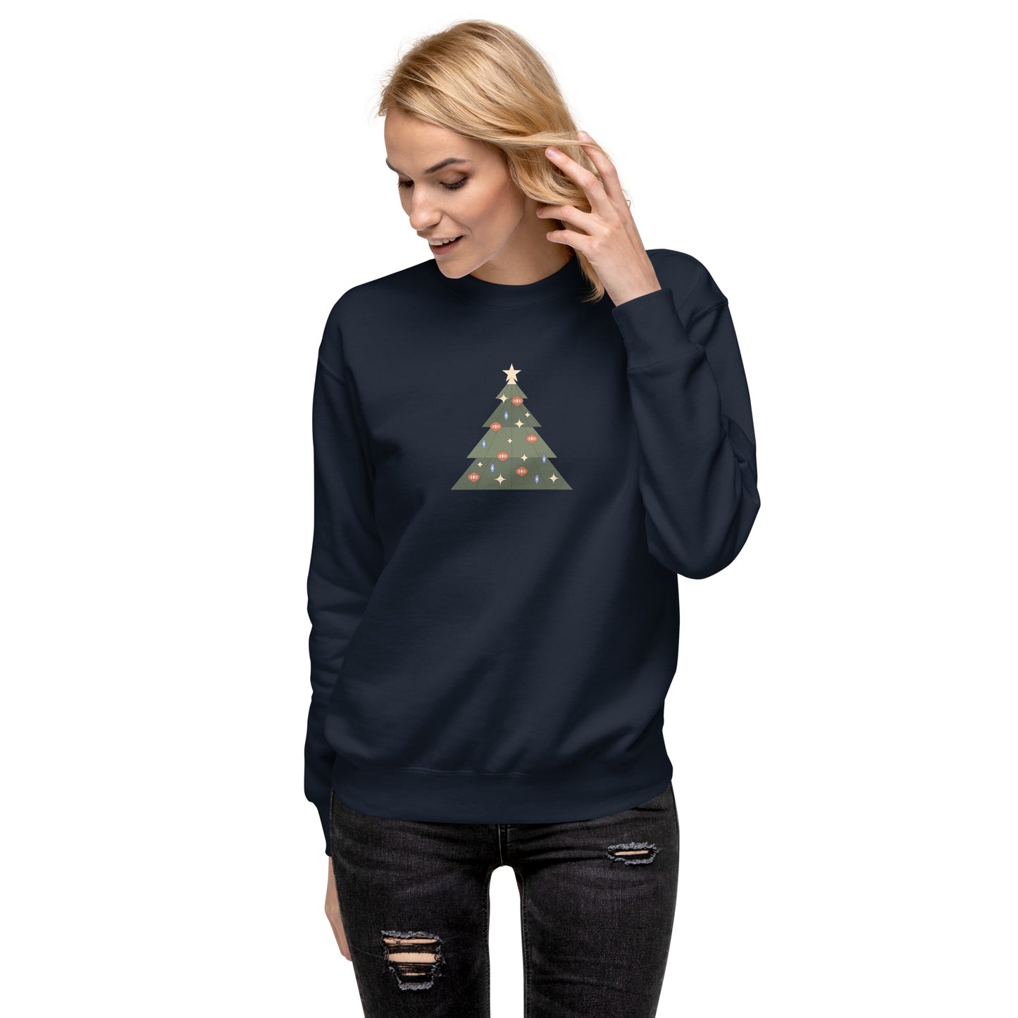 xmas tree sweatshirt