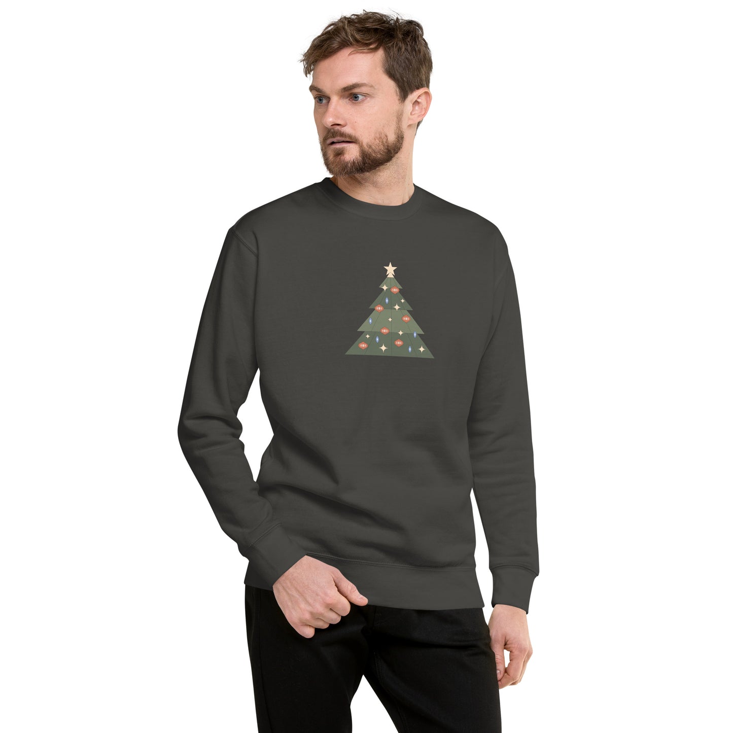 xmas tree sweatshirt