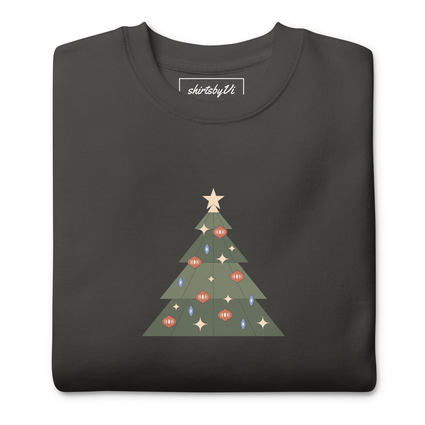 xmas tree sweatshirt