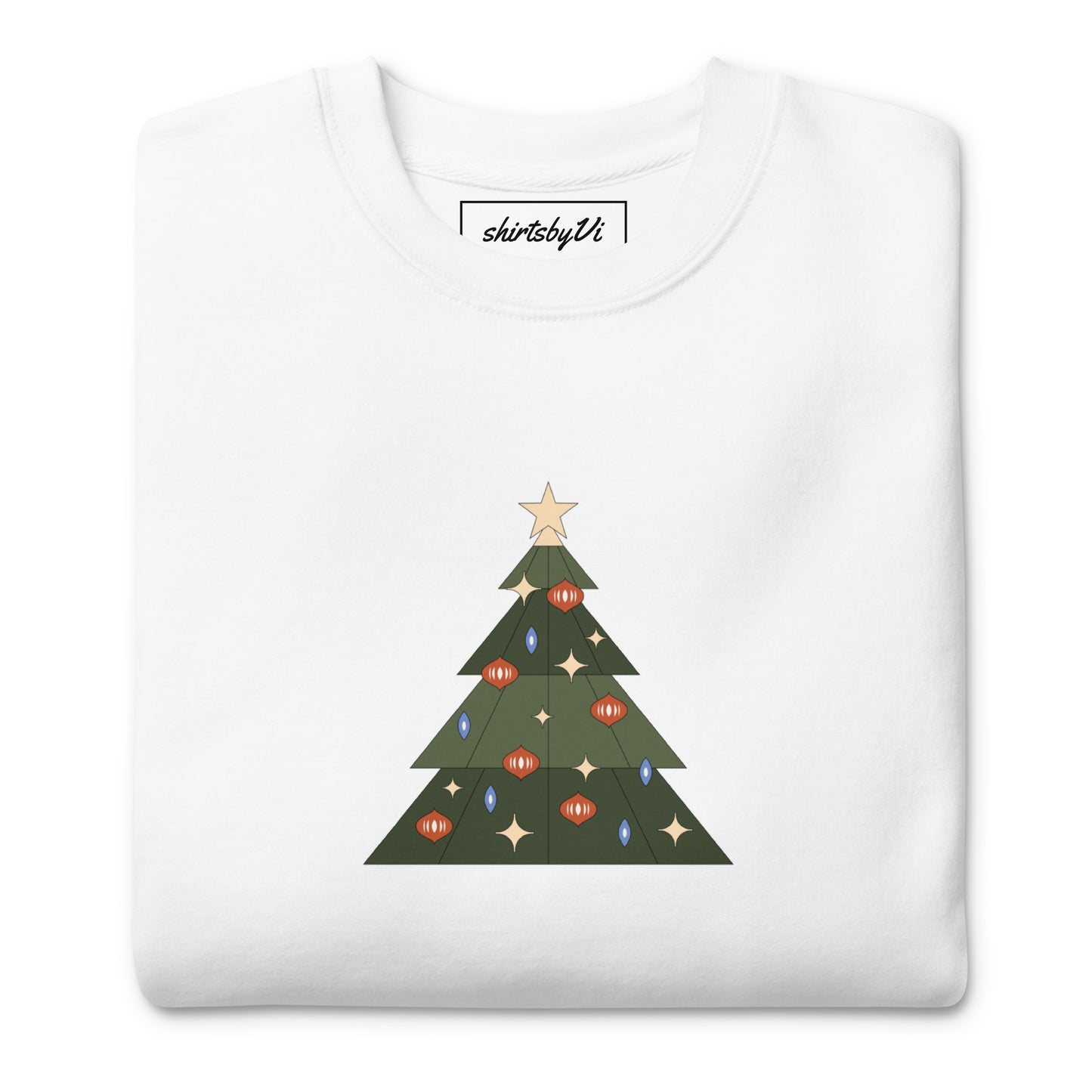 xmas tree sweatshirt