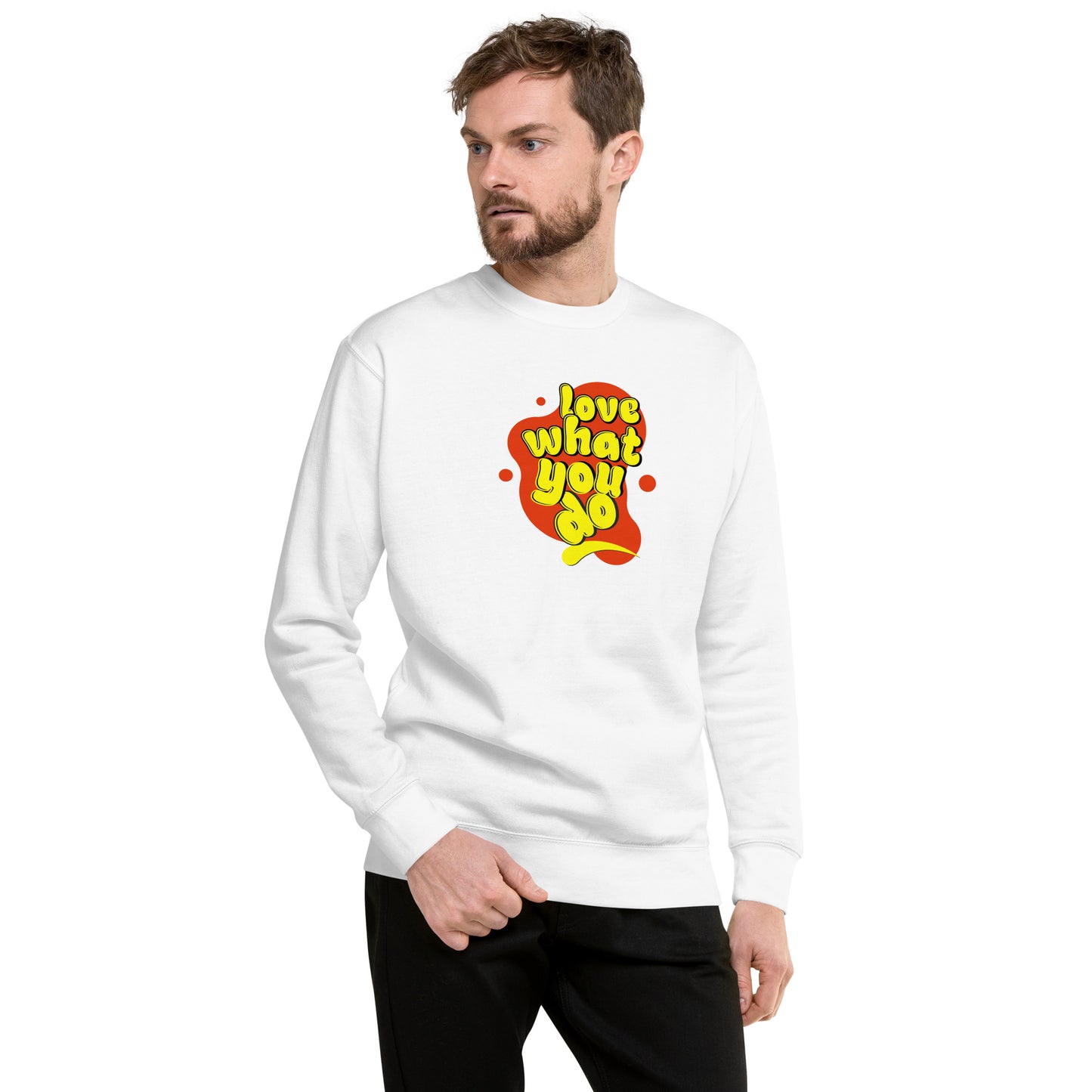love what you do sweater
