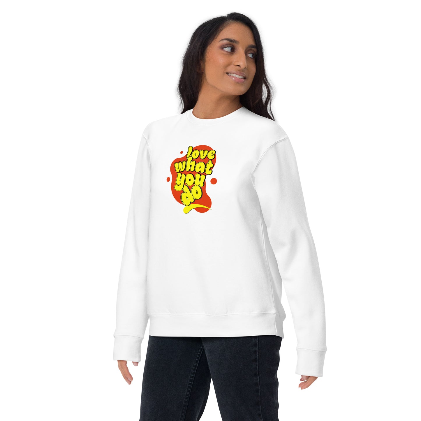 love what you do sweater