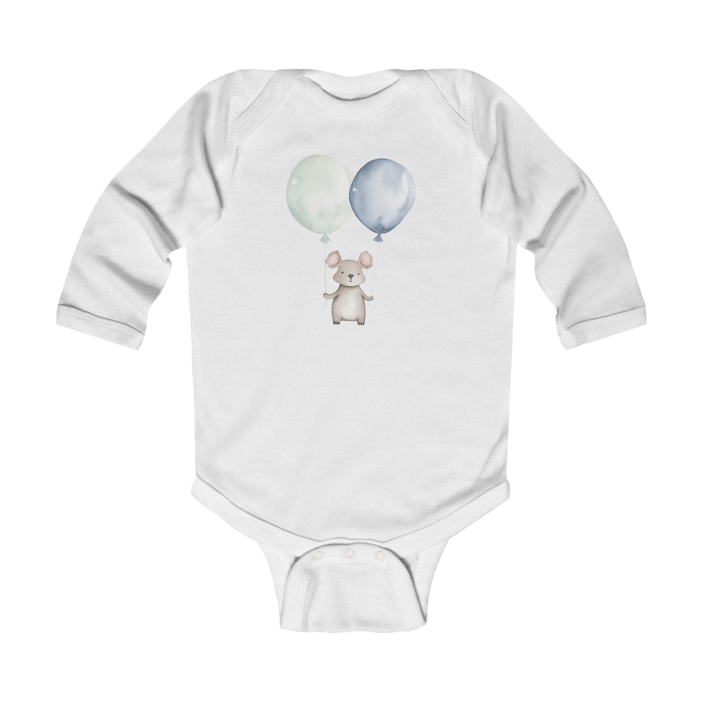 bb balloon long sleeve bodysuit