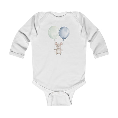 bb balloon long sleeve bodysuit