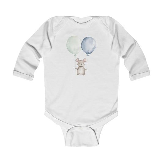 bb balloon long sleeve bodysuit