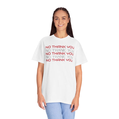 no thank you t-shirt