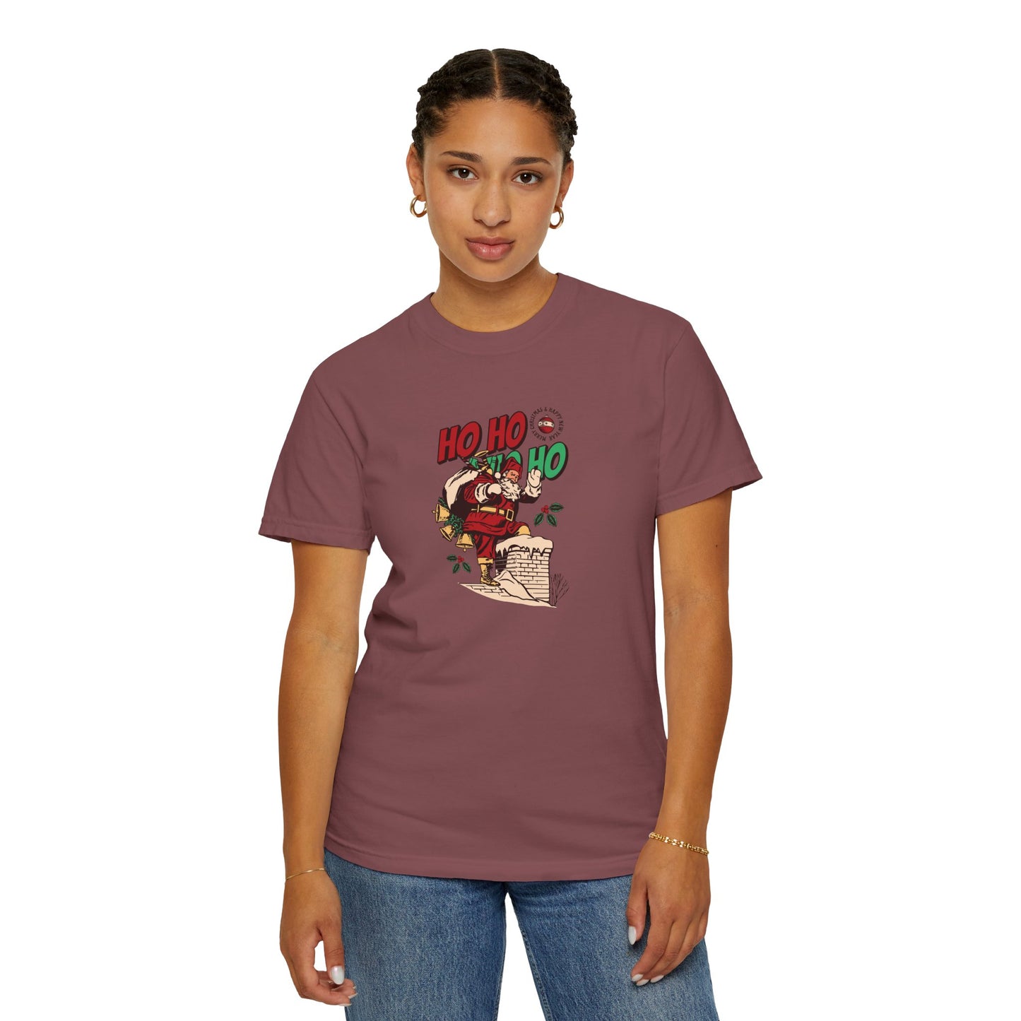 chimney santa vintage t-shirt