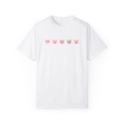 emotional piggies t-shirt