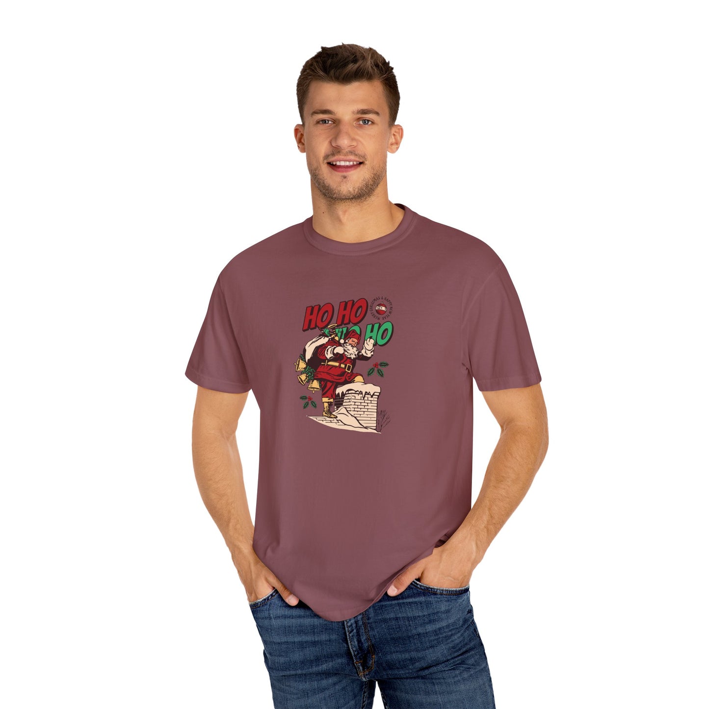 chimney santa vintage t-shirt