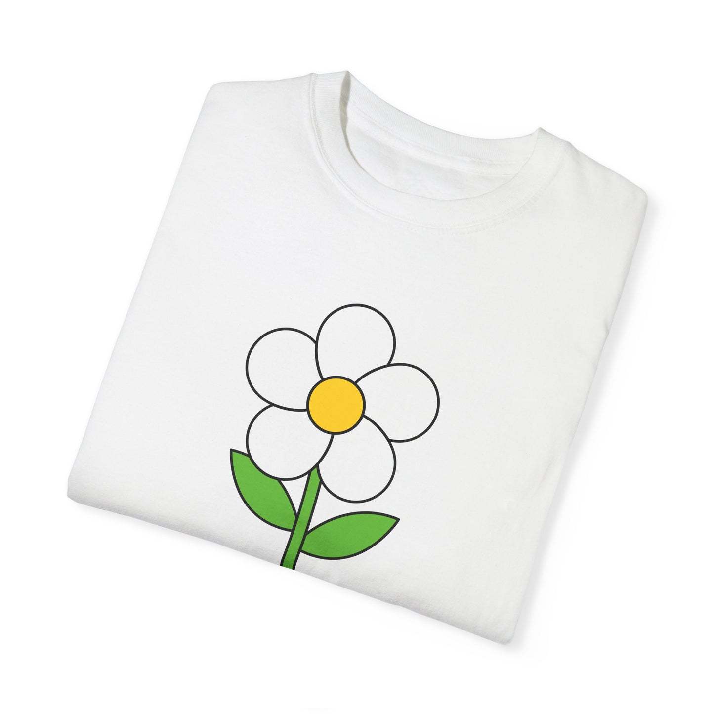 single flower t-shirt