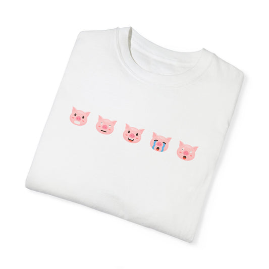 emotional piggies t-shirt