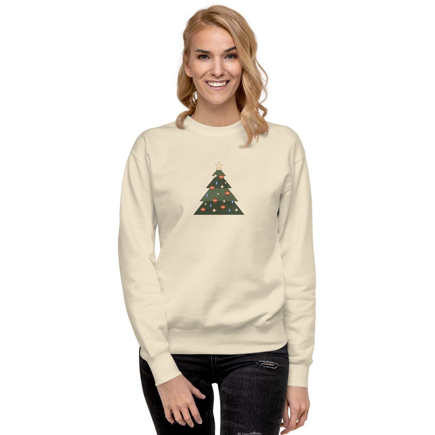 xmas tree sweatshirt