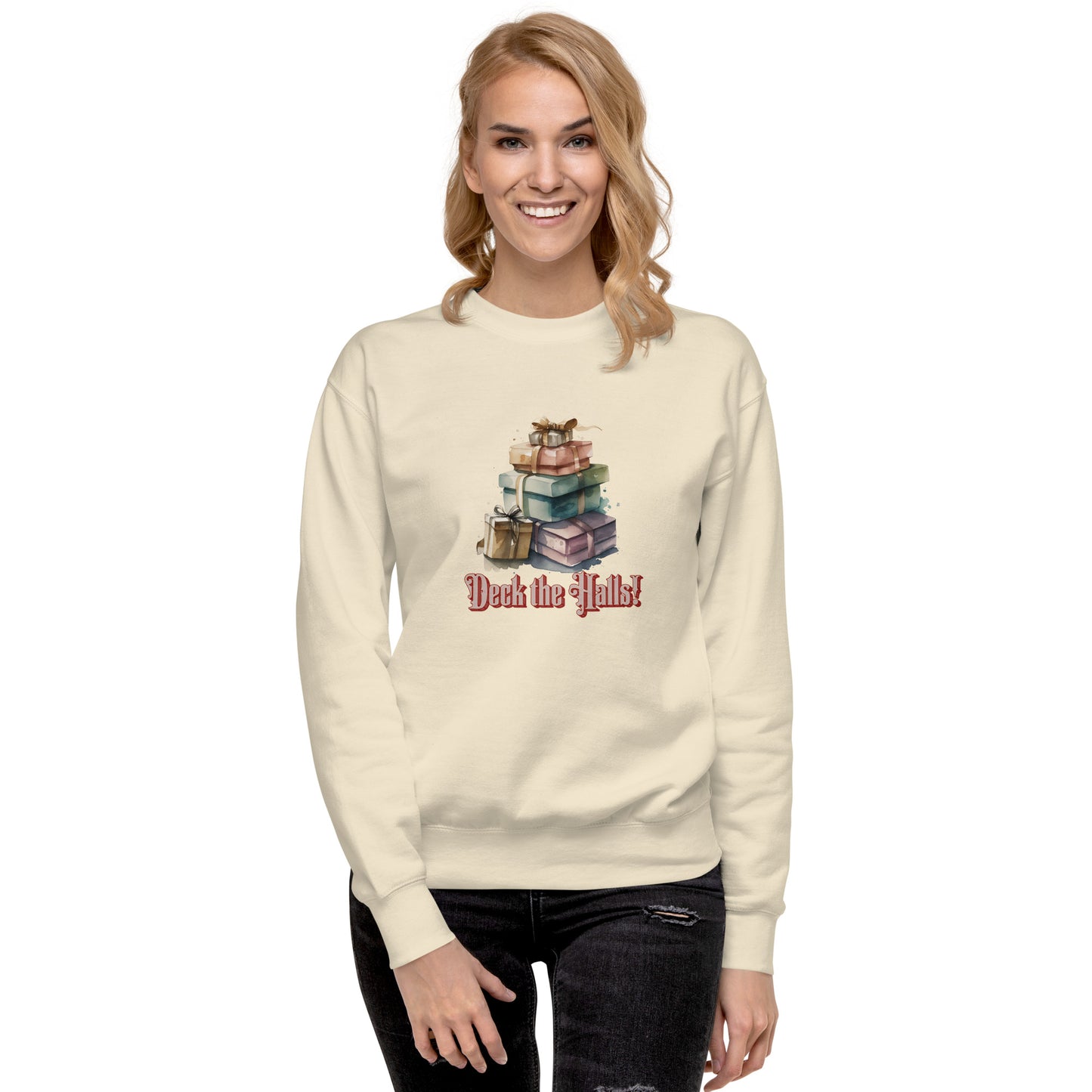 deck the hall sweatshirt