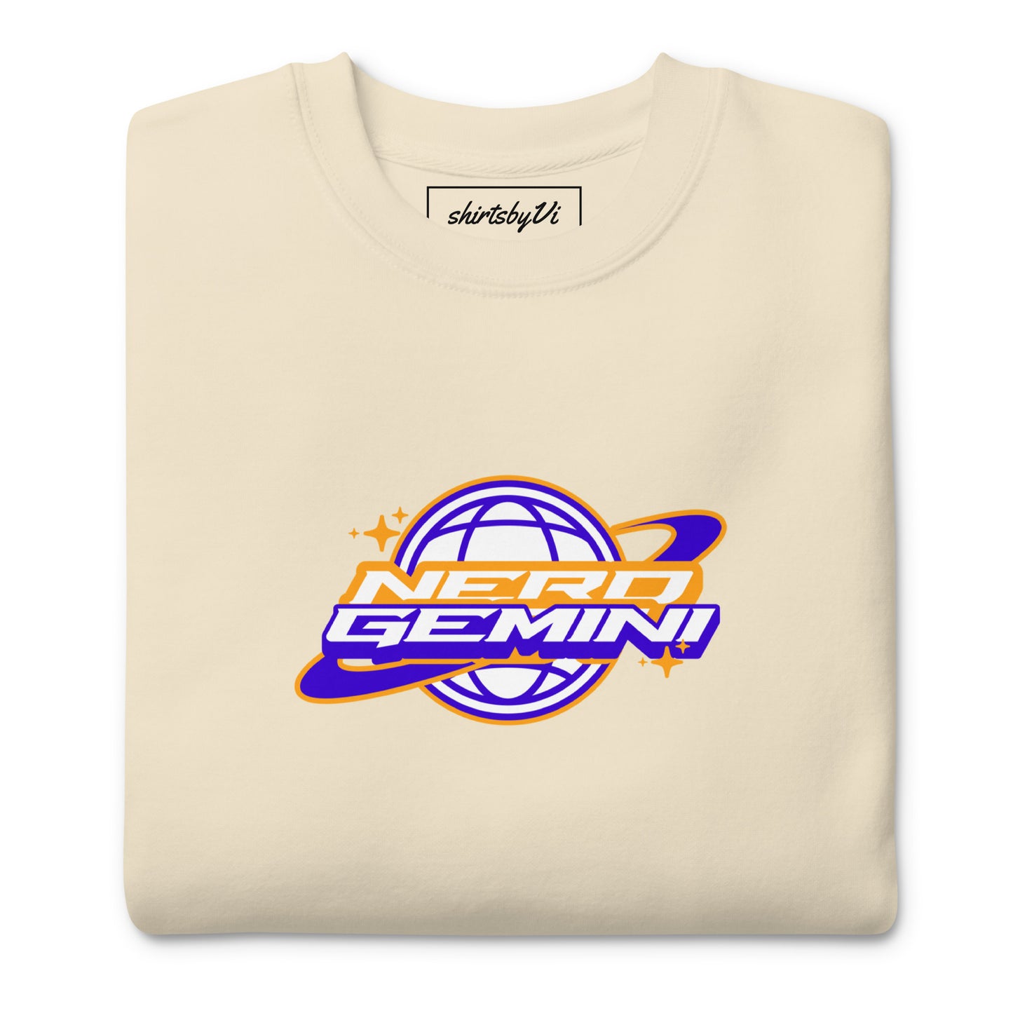 y2k nerd gemini sweatshirt