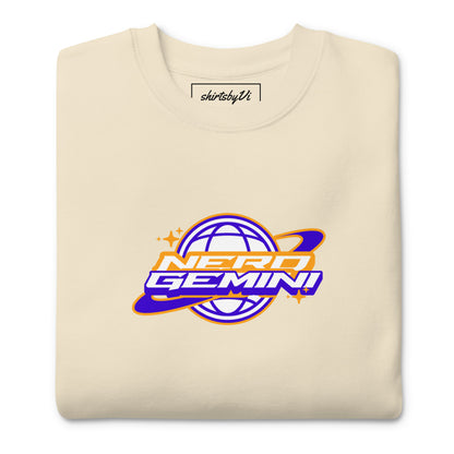 y2k nerd gemini sweatshirt