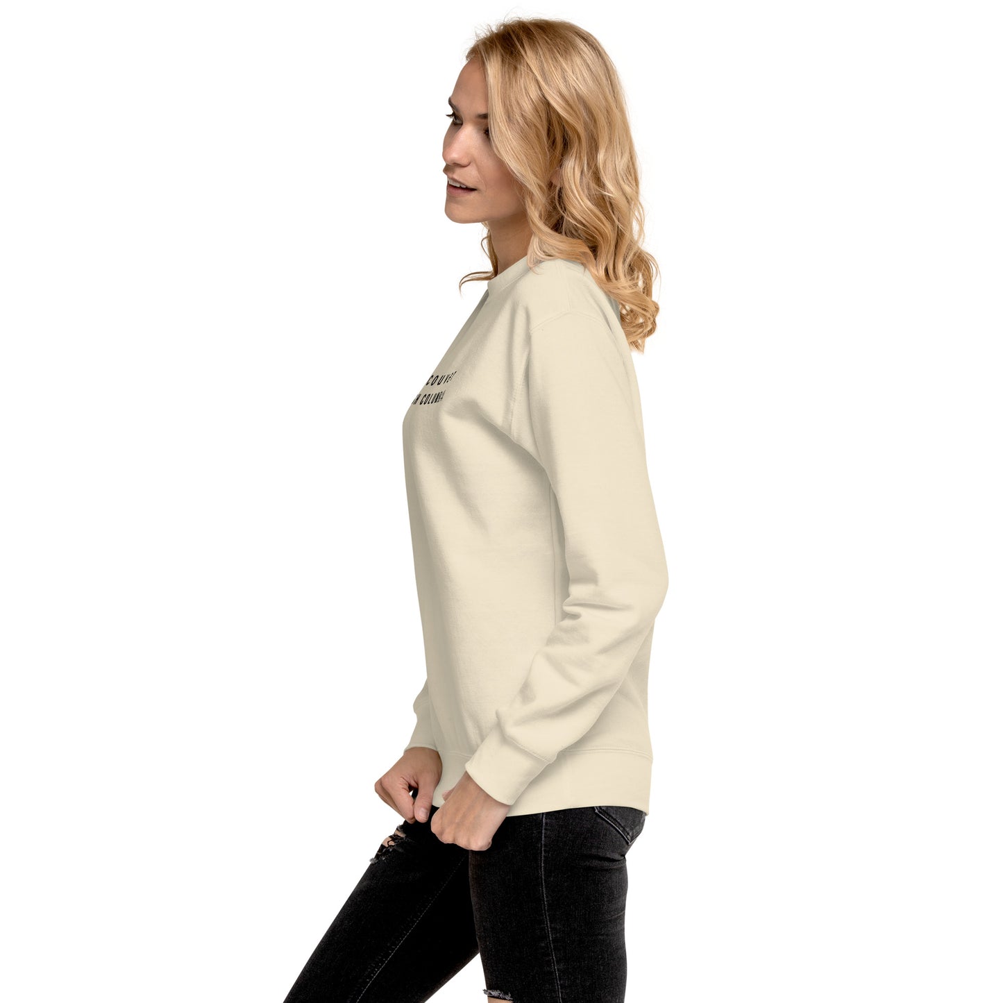 vancouver embroidered sweatshirt