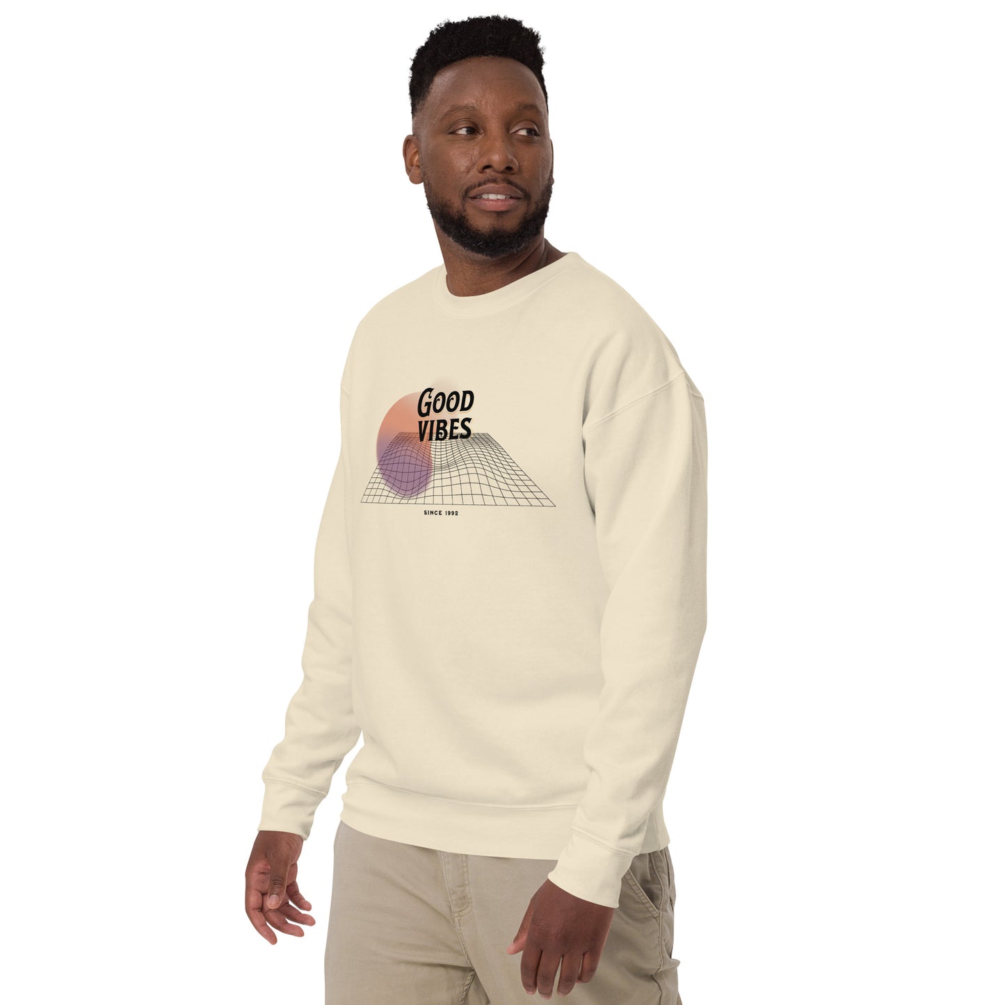 good vibes sweatshirt