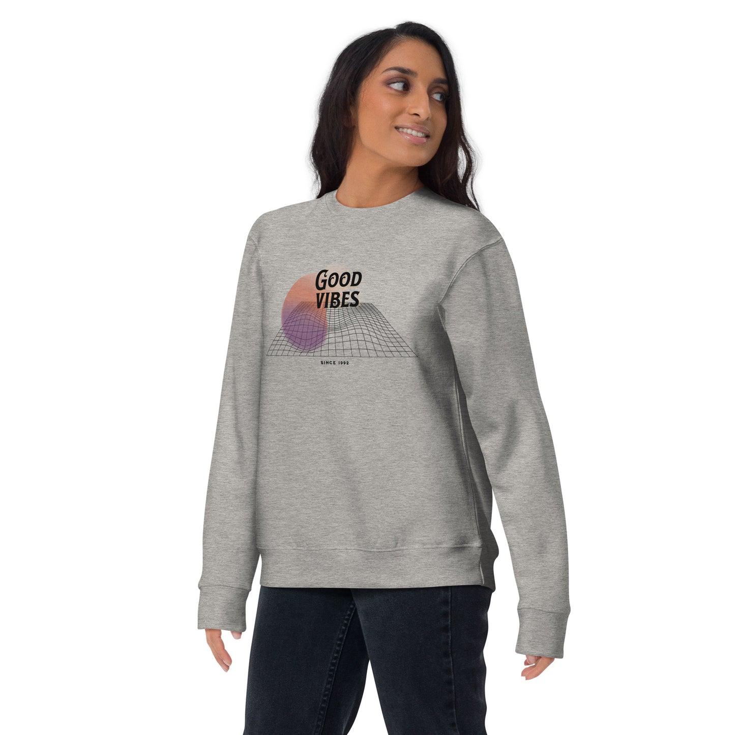 good vibes sweatshirt