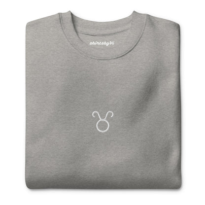 taurus embroidered sweater