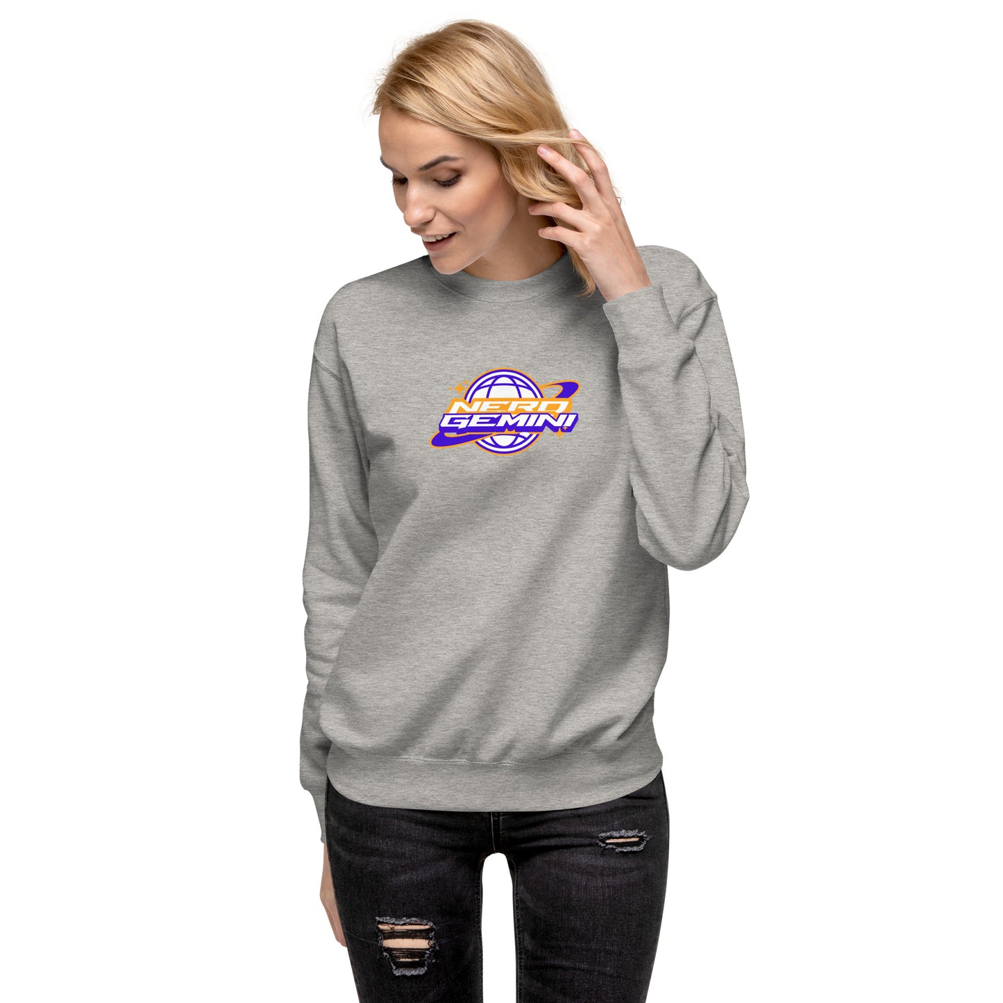 y2k nerd gemini sweatshirt