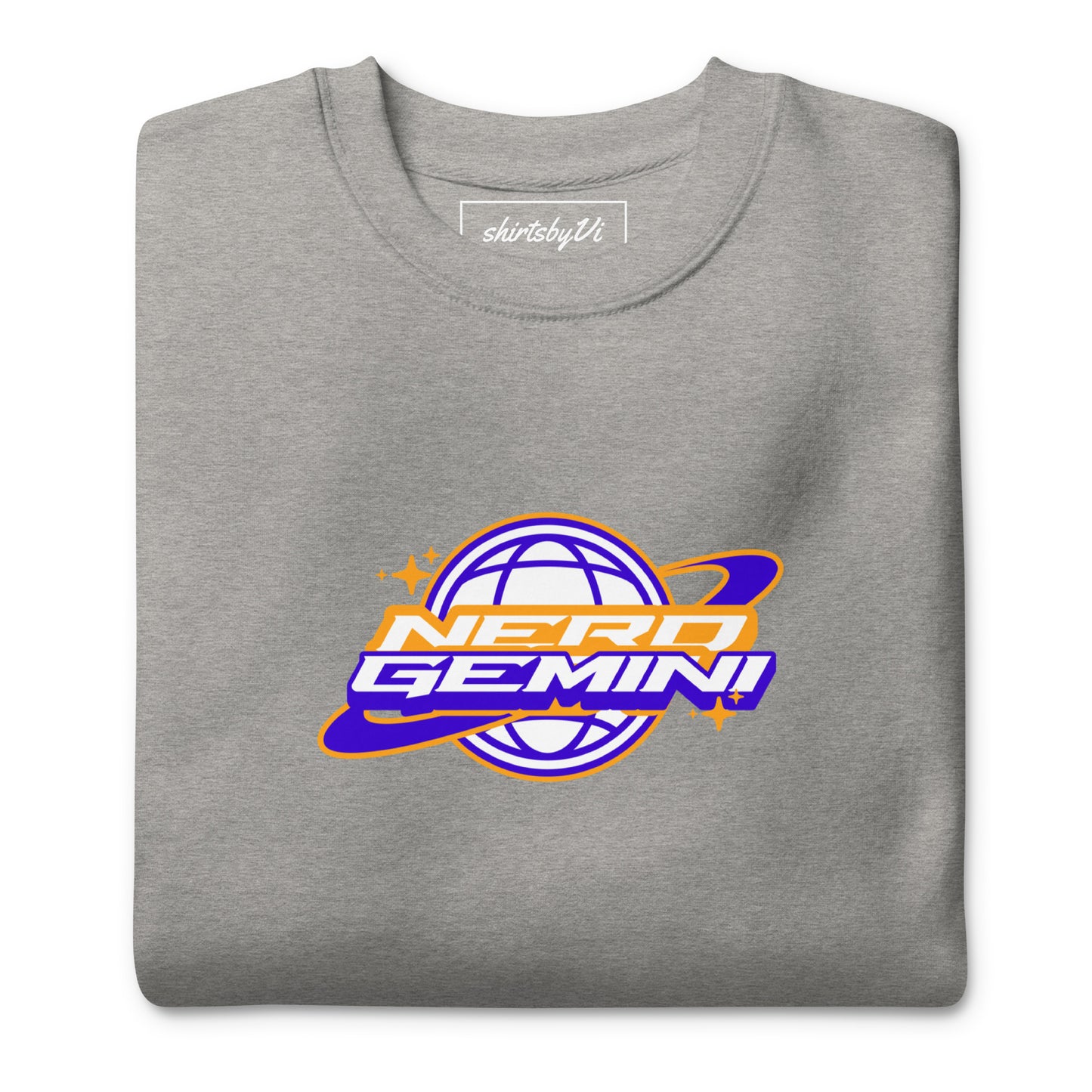 y2k nerd gemini sweatshirt