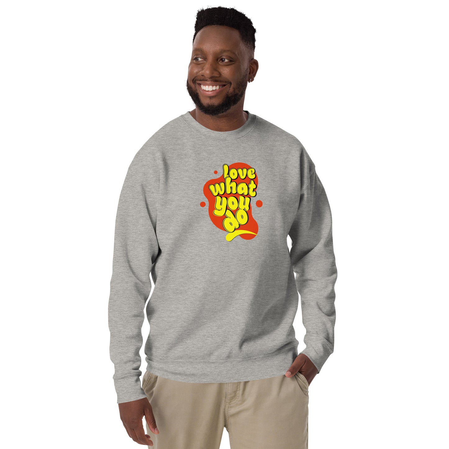 love what you do sweater