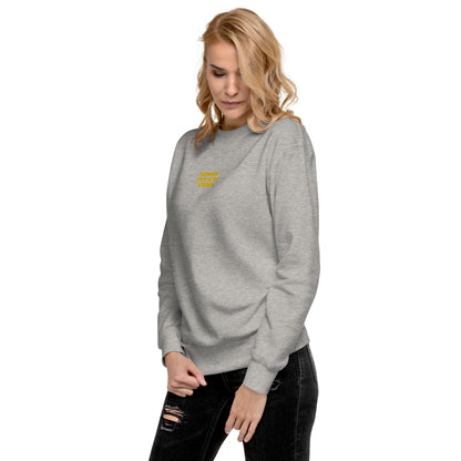 running late cardio sweater