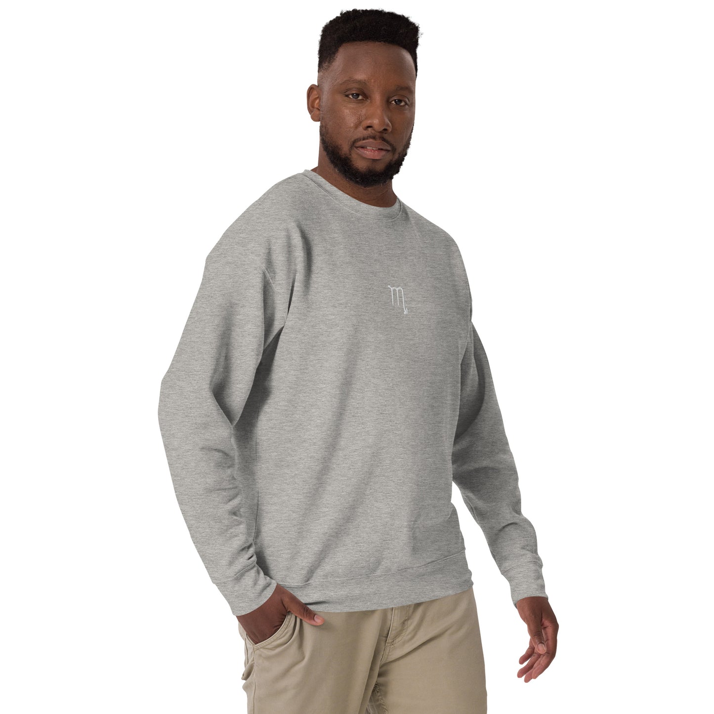 scorpio embroidered sweater