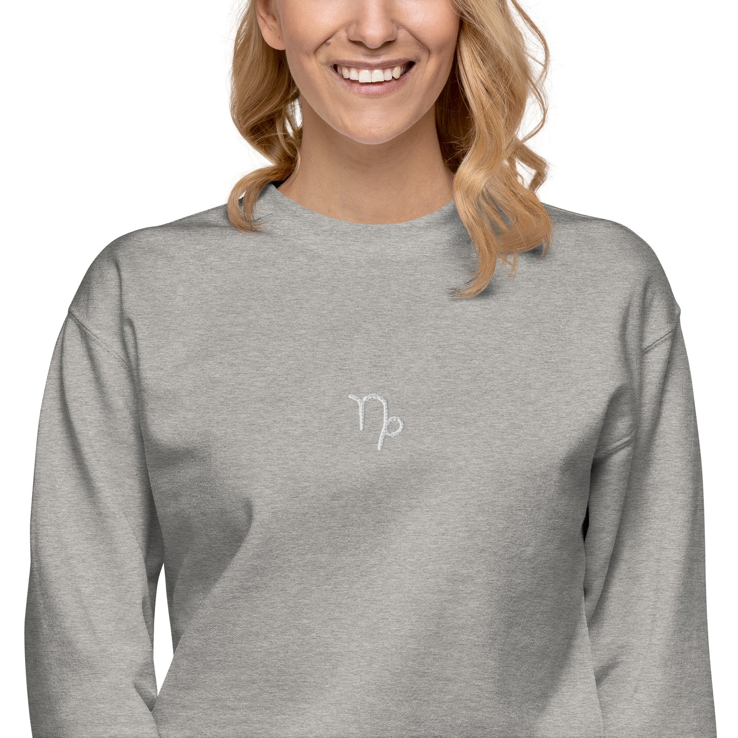 capricorn embroidered sweater