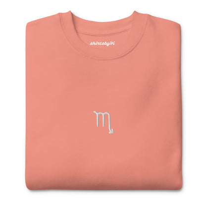 scorpio embroidered sweater