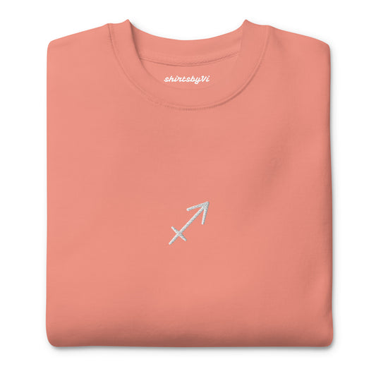 sagittarius embroidered sweater