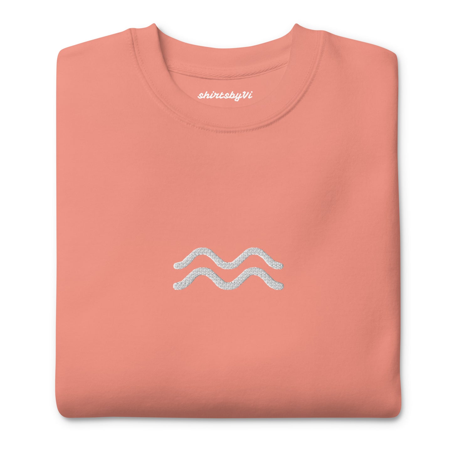 aquarius embroidered sweater