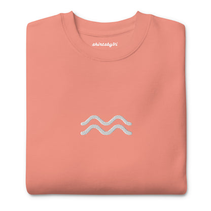 aquarius embroidered sweater