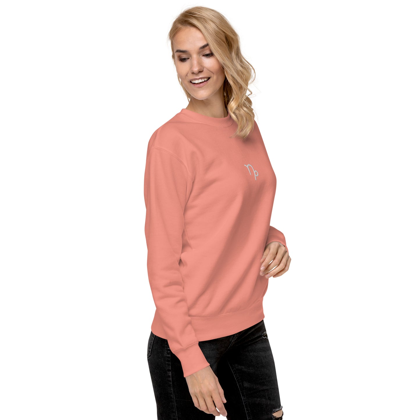 capricorn embroidered sweater