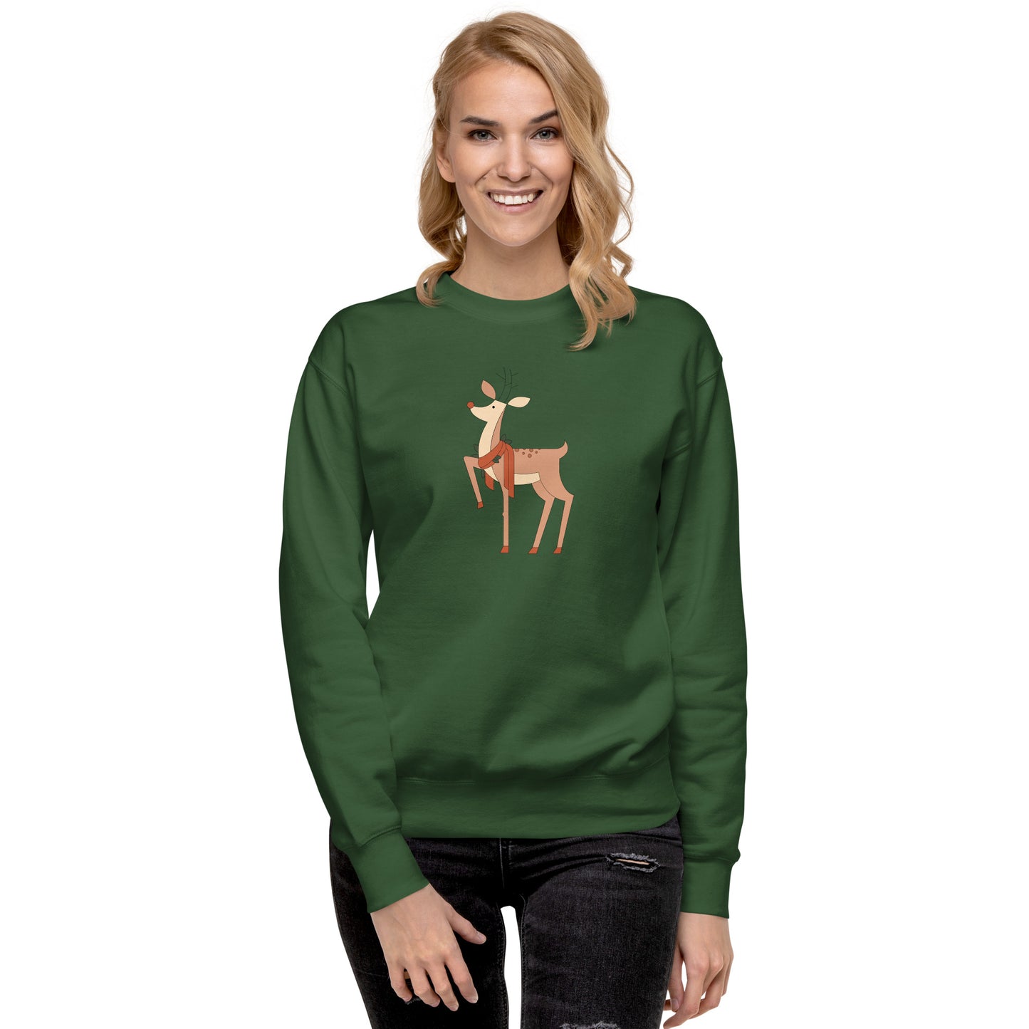 reindeer sweatshirt
