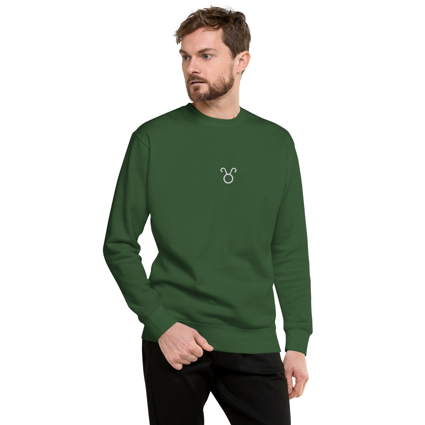 taurus embroidered sweater