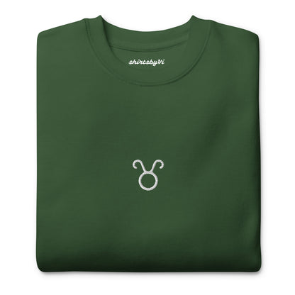 taurus embroidered sweater