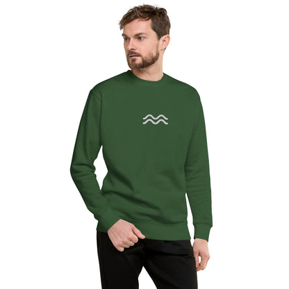 aquarius embroidered sweater