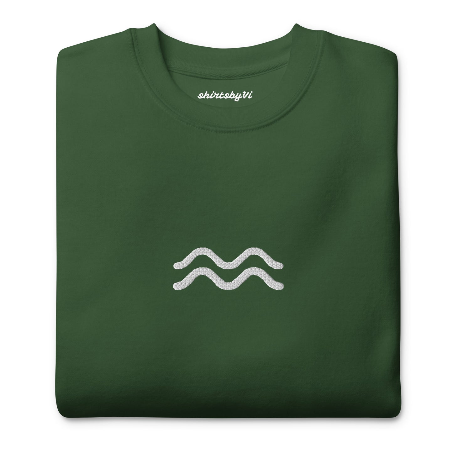 aquarius embroidered sweater