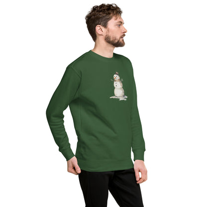 snow human sweatshirt