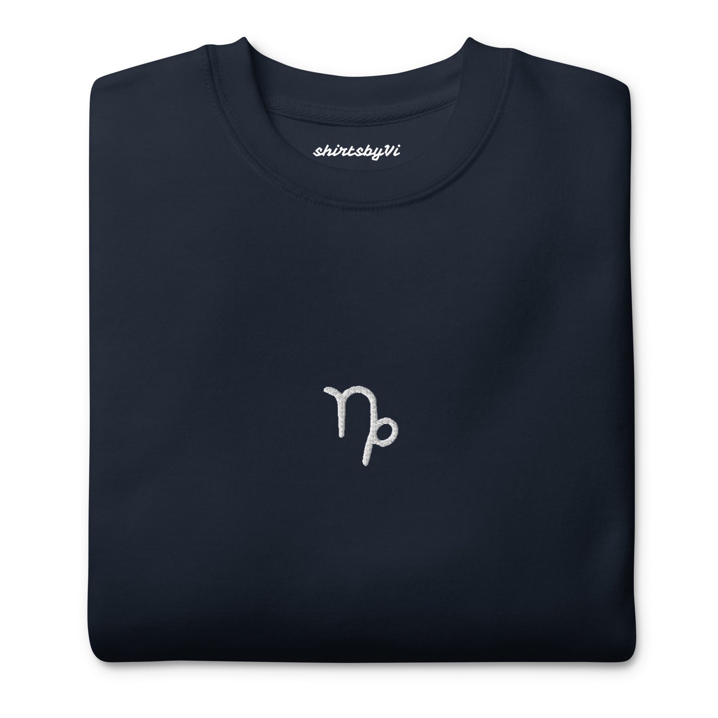 capricorn embroidered sweater