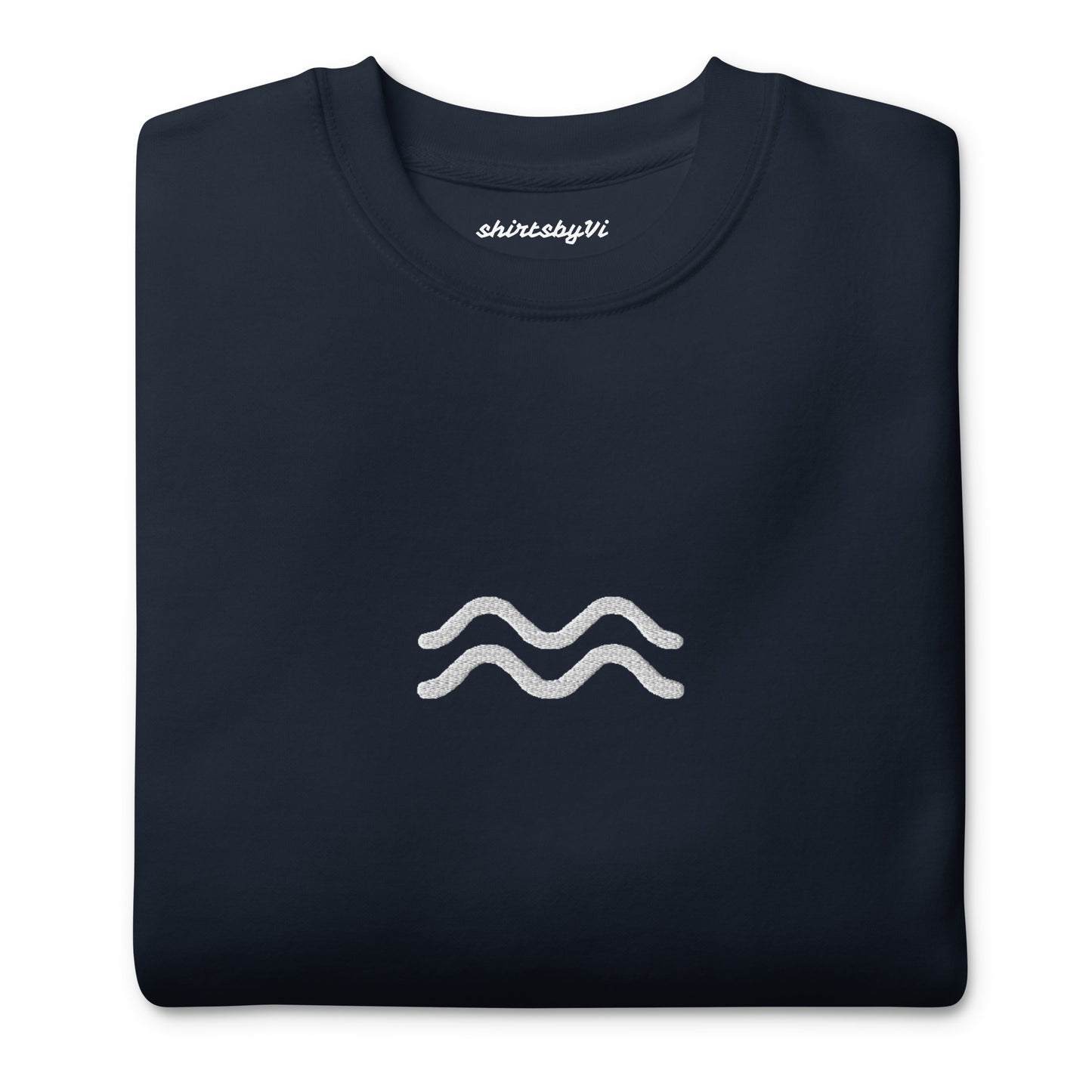 aquarius embroidered sweater