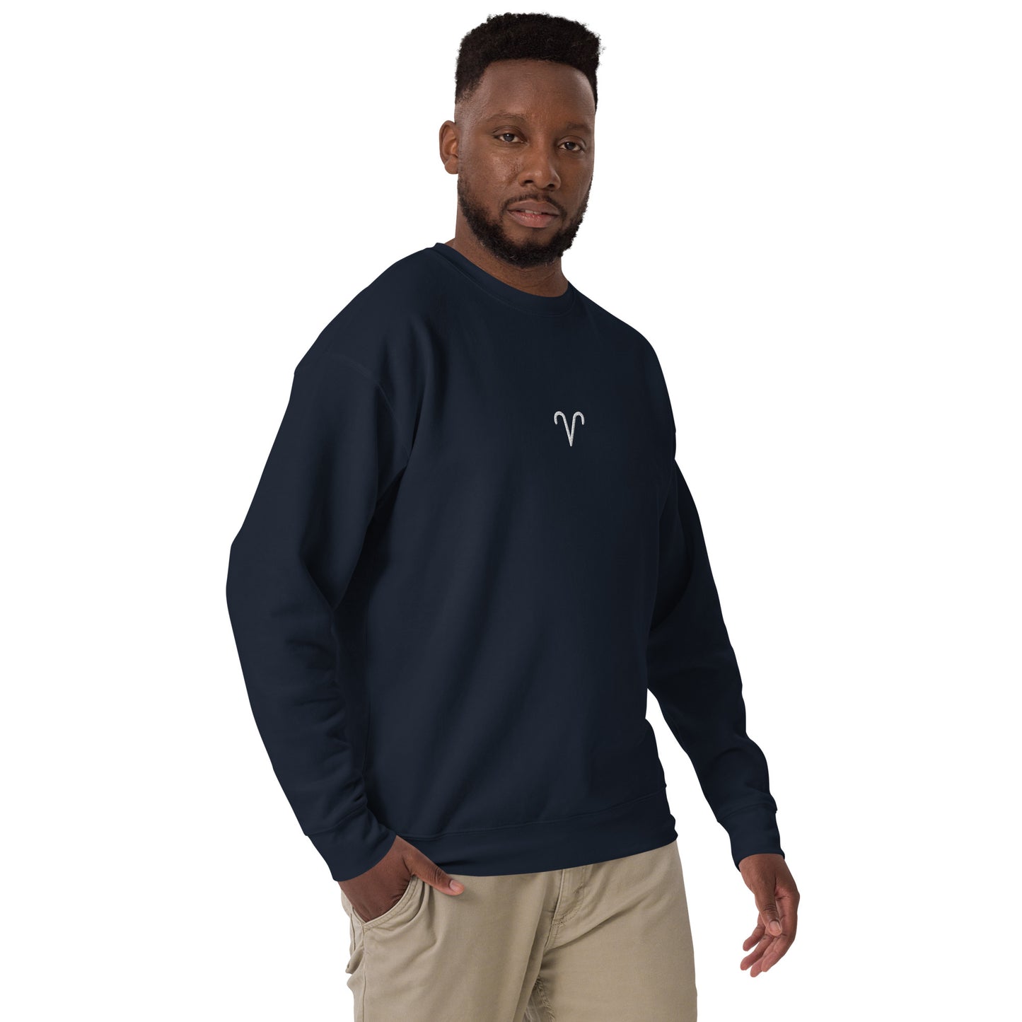 aries embroidered sweater