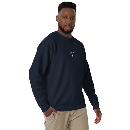 aries embroidered sweater