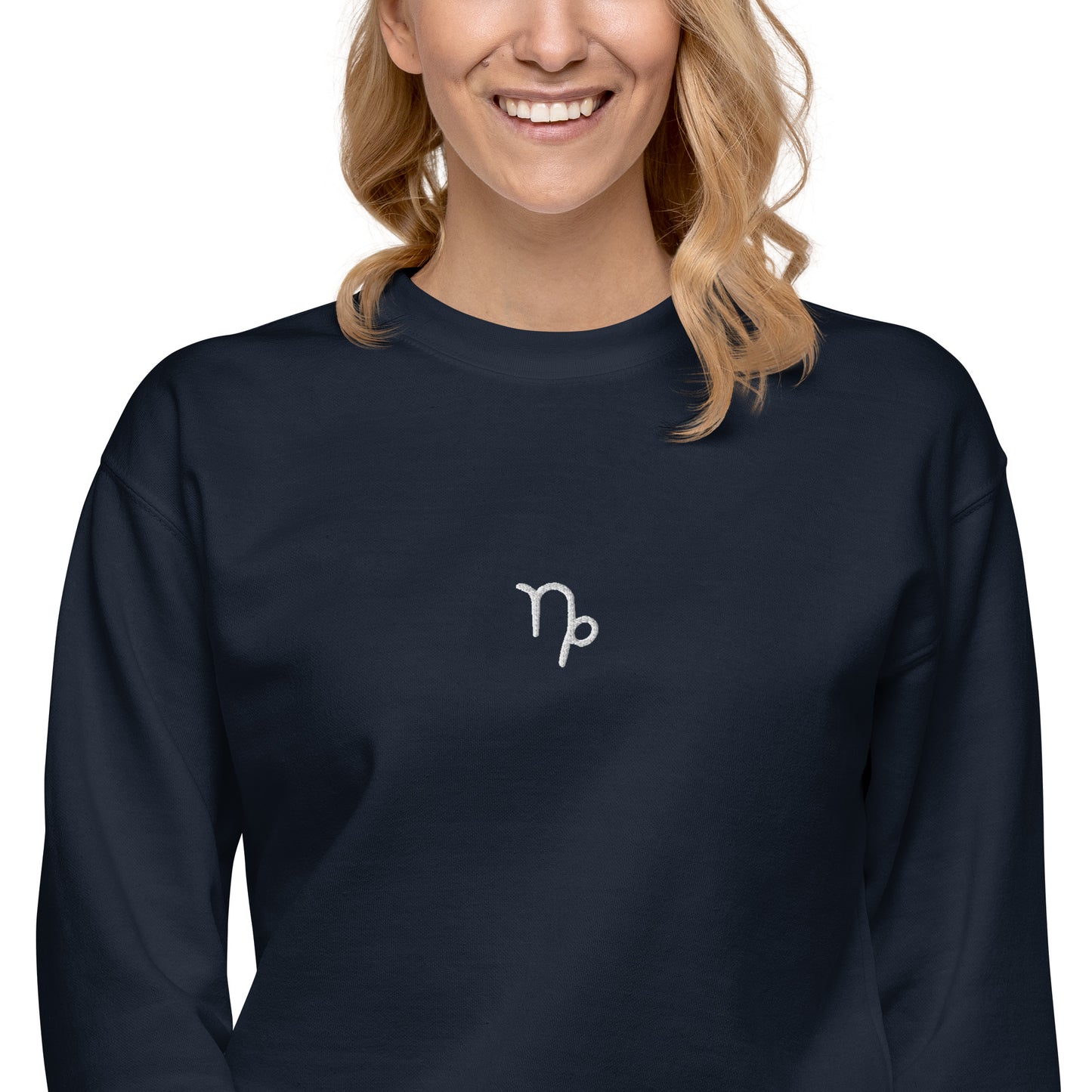 capricorn embroidered sweater