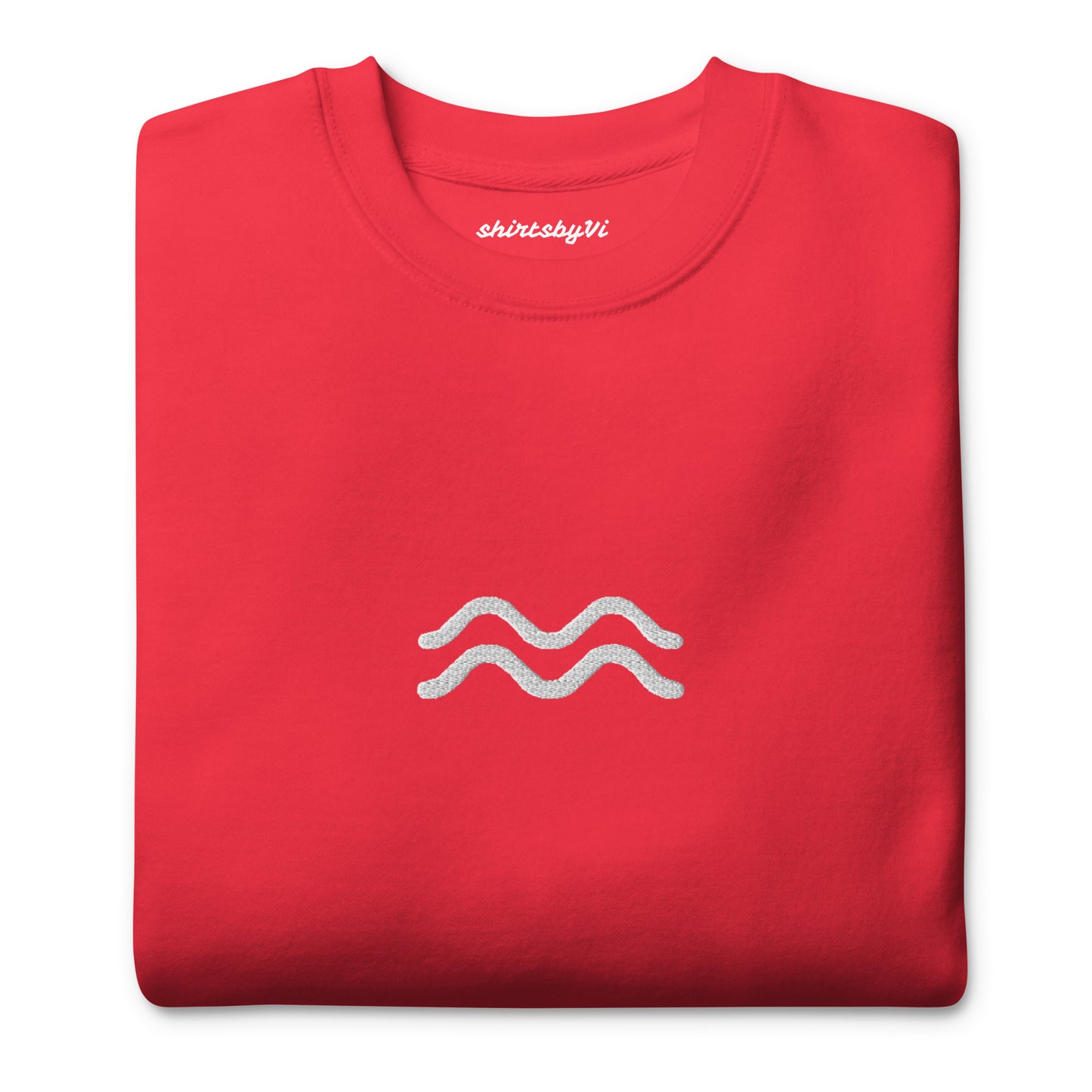 aquarius embroidered sweater