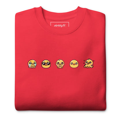 emotional duckie sweater